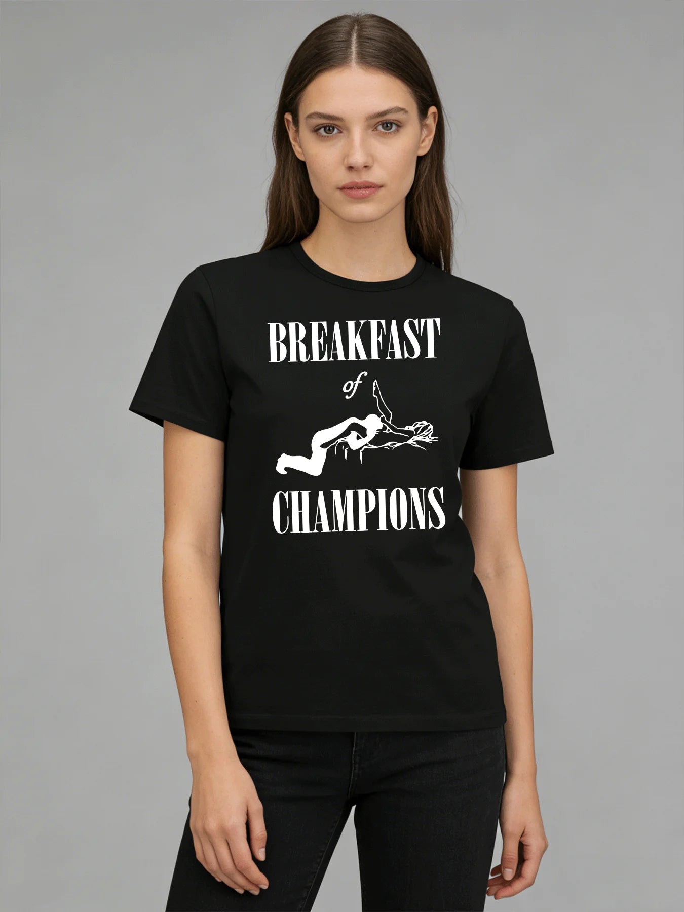 2026 Spring/Summer New Women's Fashion Casual Loose Round Neck Letter Print Short Sleeve T-Shirt Top in 6 Colors