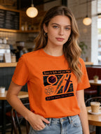 2026 Spring/Summer New Women's Fashionable and Unique Printed Multi-Color Round Neck Casual Top/T-Shirt