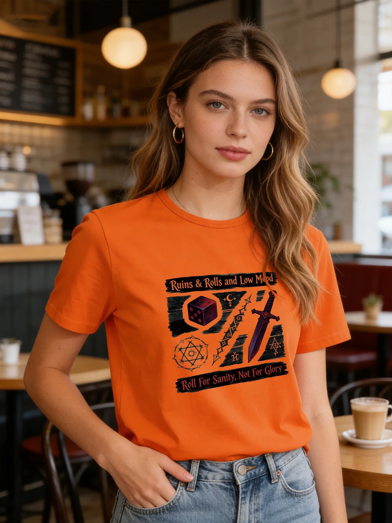 2026 Spring/Summer New Women's Fashionable and Unique Printed Multi-Color Round Neck Casual Top/T-Shirt