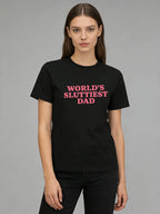 2026 Spring/Summer New Women's Fashion Casual Loose Round Neck Simple Letter Print Short Sleeve T-Shirt Top